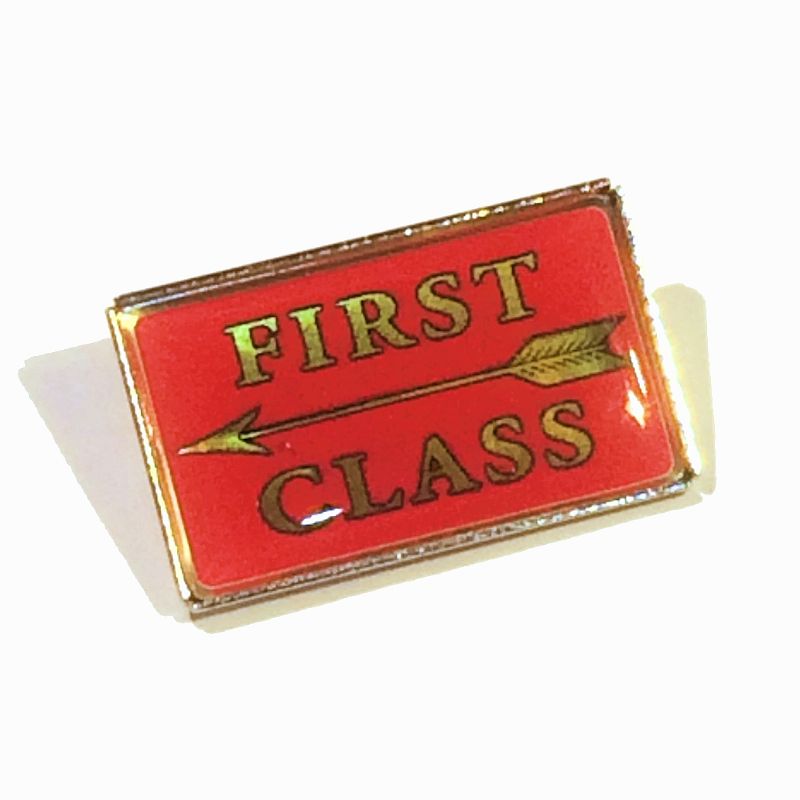 Class standard rectangle badge